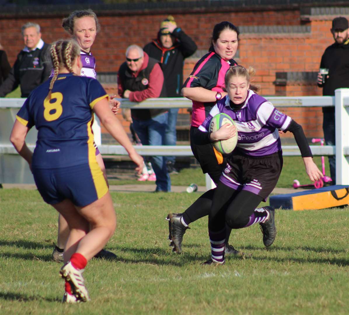 Stamford Women beat Coalville Ladies in the RFU Papa Johns Community Cup. Photo: Darren Dolby