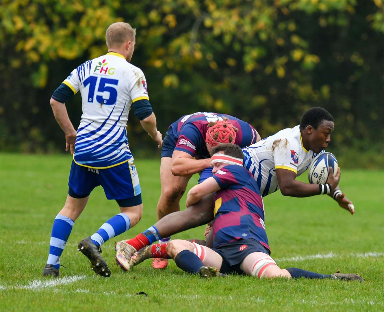 Action from Spalding's win at Peterborough Lions on Saturday. Photo: Adrian Smith