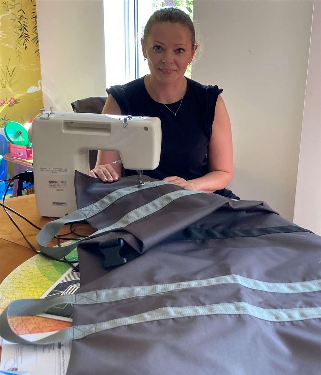 Liliya Natalchenko came up with the design for the original 'Stamford stretcher' which were initially made by Ukrainian women at the Unity Centre