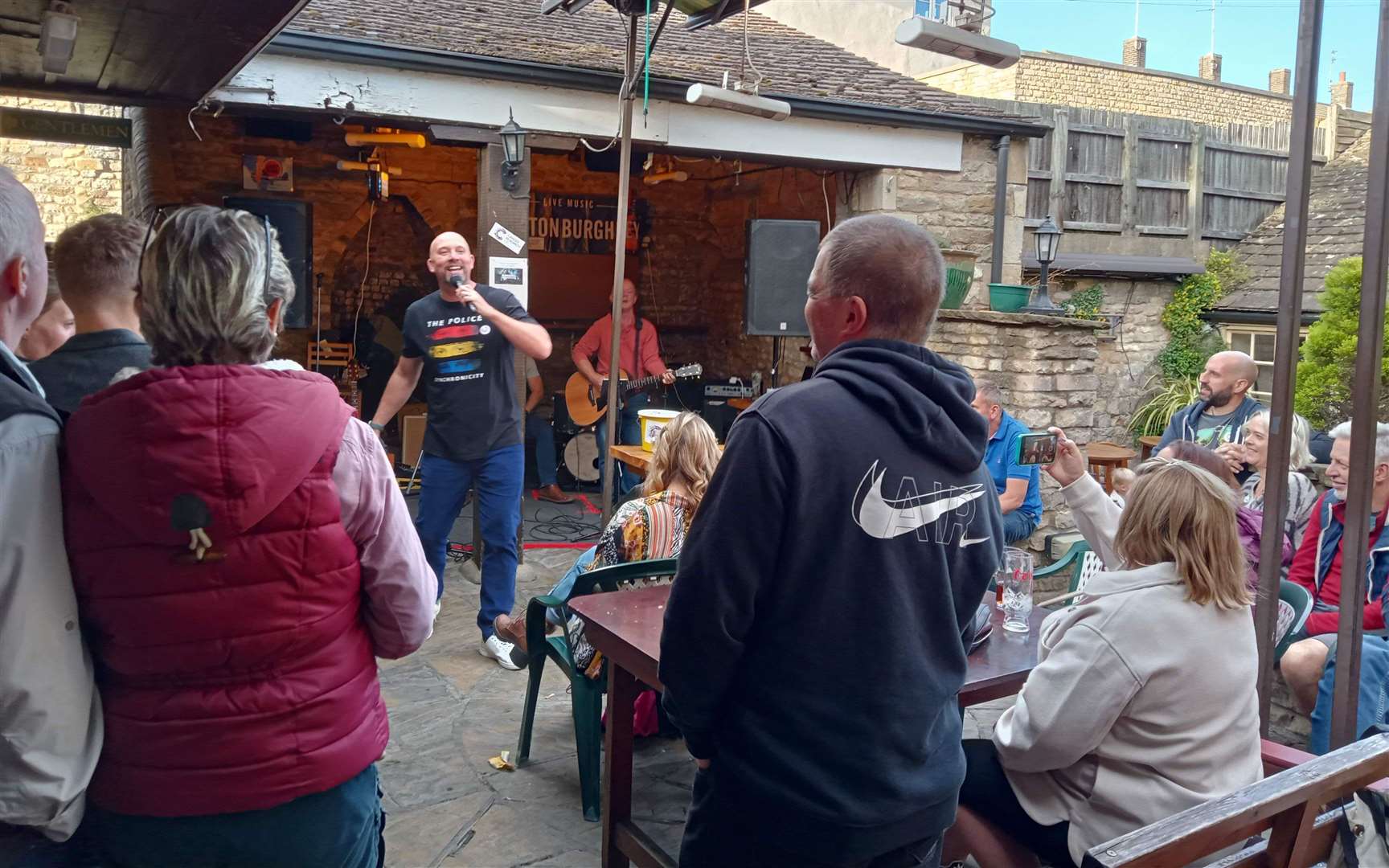 Listen Like Thieves play a lively set at Glastonburghley 2023
