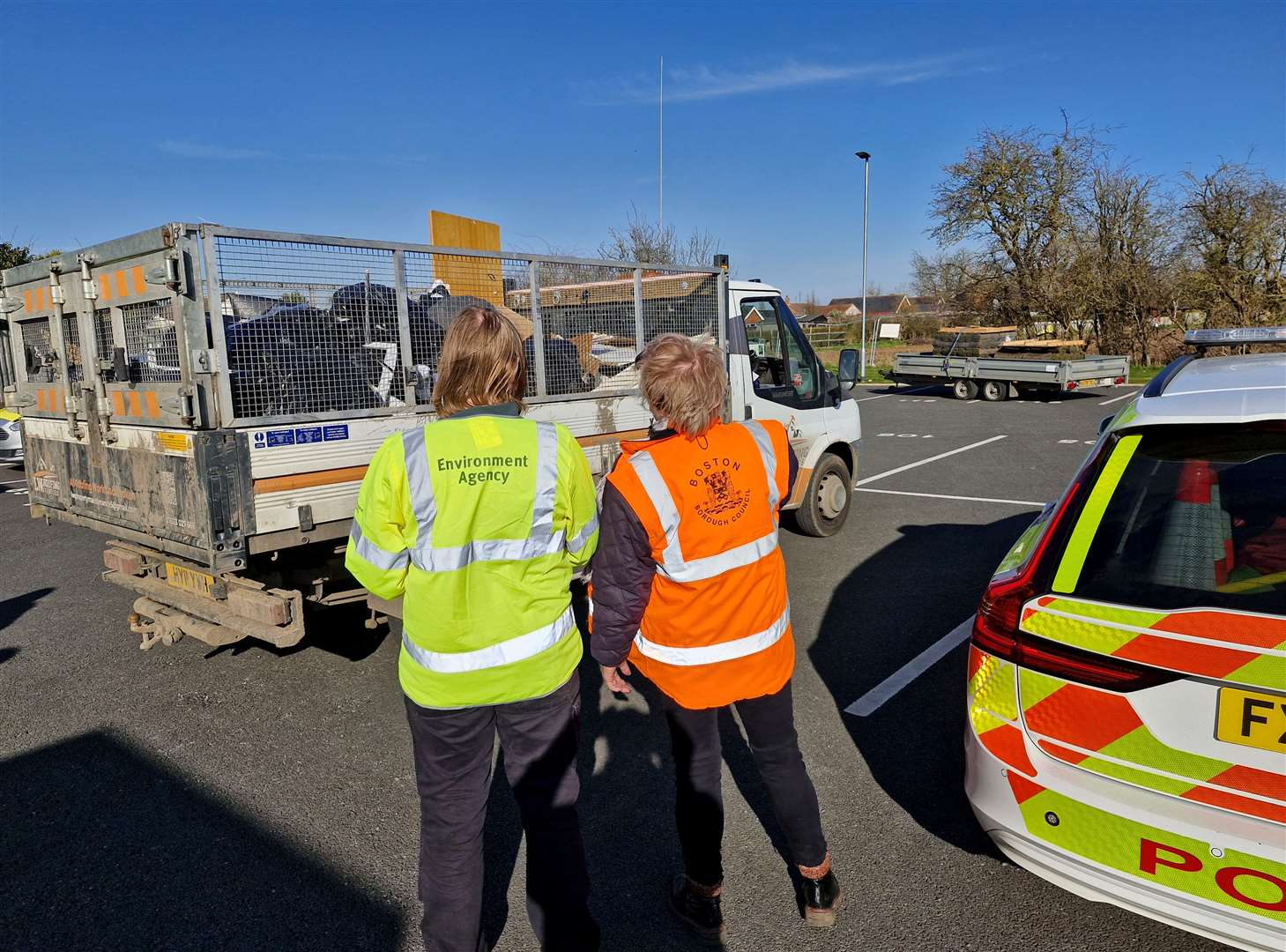 Operation Clean Sweep took place in Boston and Skegness. Photo: Environment Agency