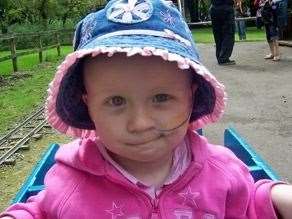 Anna was diagnosed in February 2005 and passed away the following year aged three years and eight months