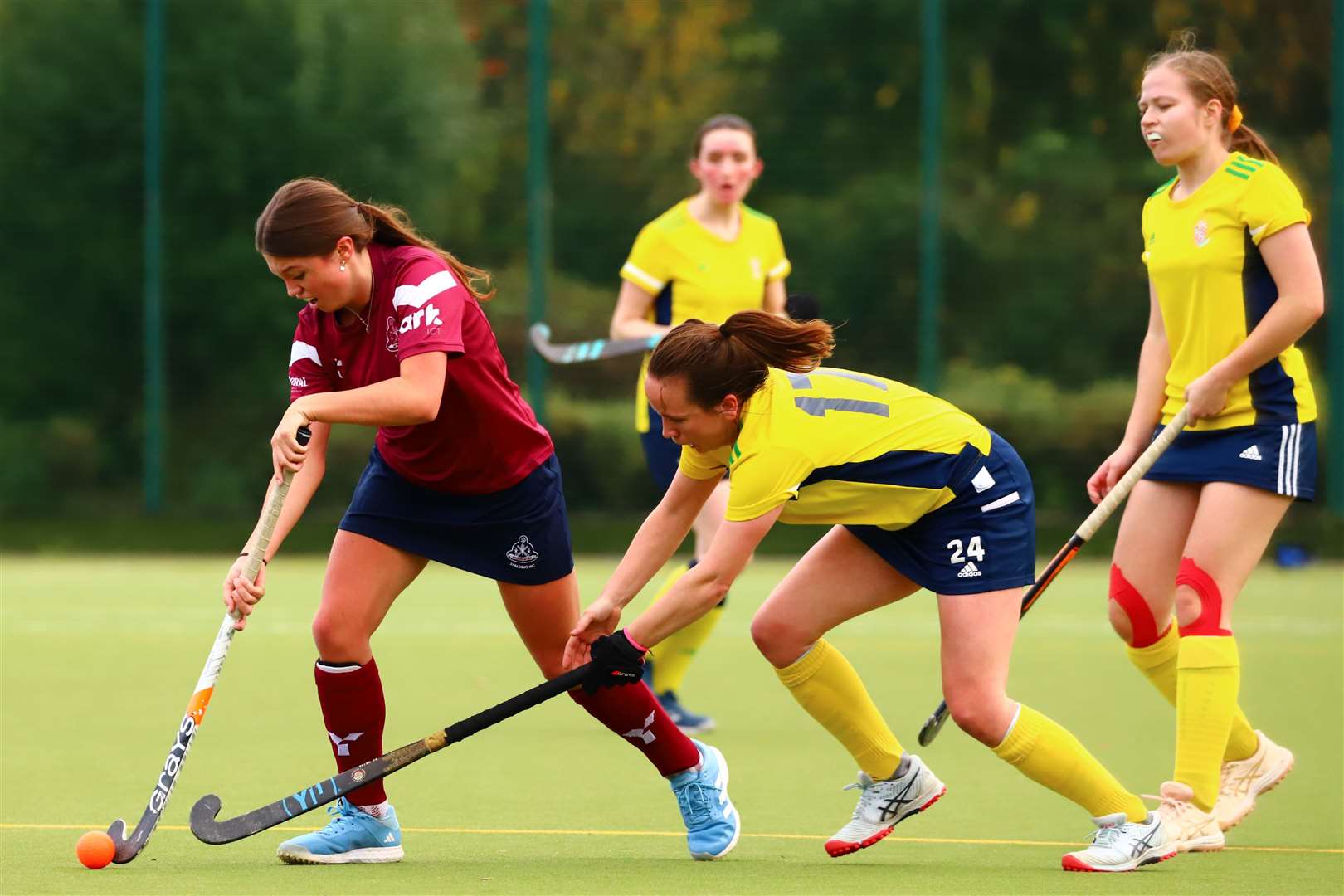Spalding Ladies were 3-1 winners against Cambridge South 2nds on Saturday. Photo: Nigel Cookson