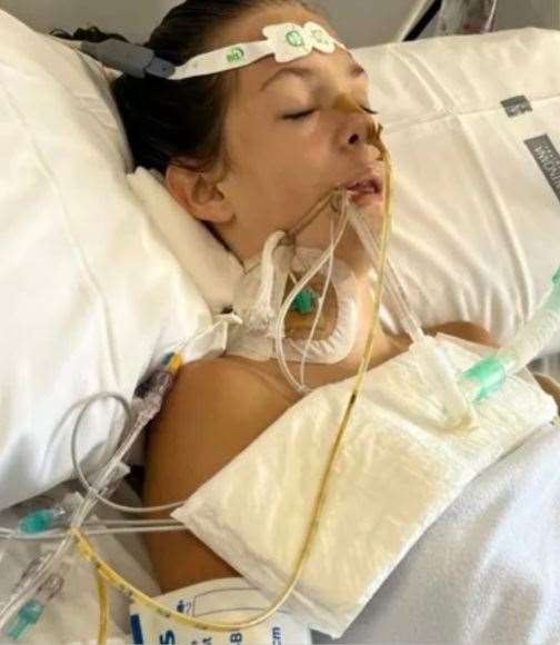 Lisa Szymanowska is in hospital in Alicante. PHOTO: SUBMITTED