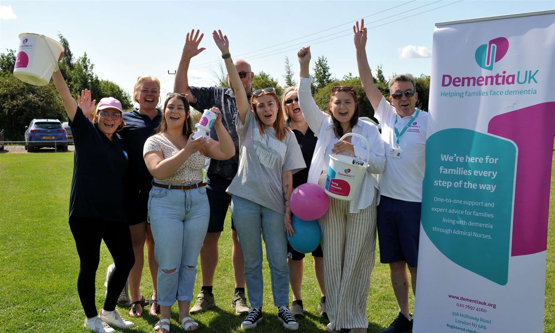 Helpers and organisers of the fun day in the Deepings. Photo: Chris Lowndes