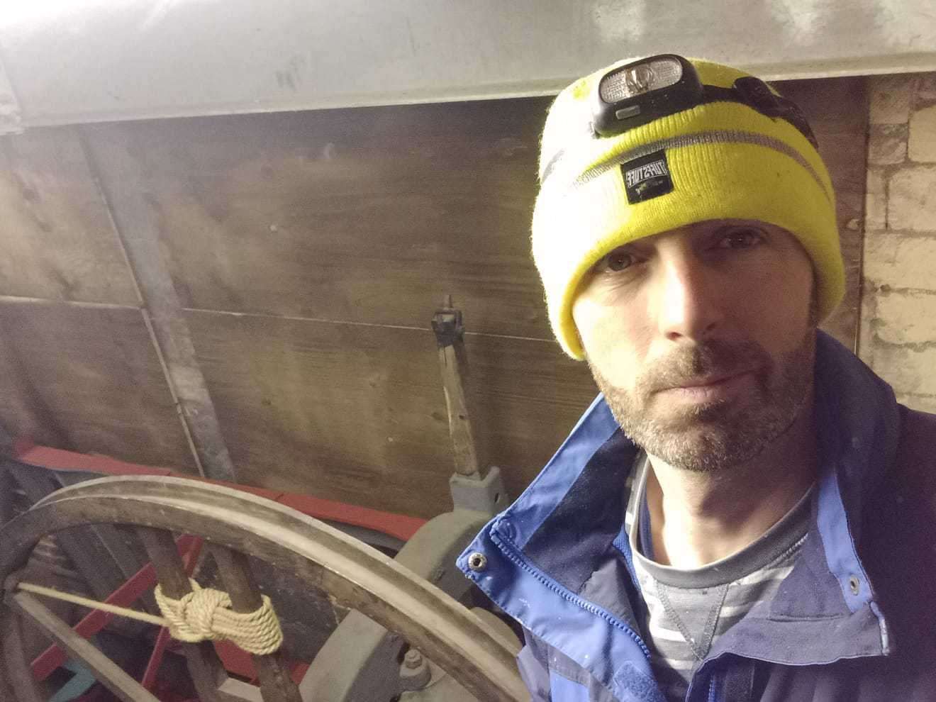 David Braunton, tower captain of the The Society of Change Ringers of St Wulfram’s.