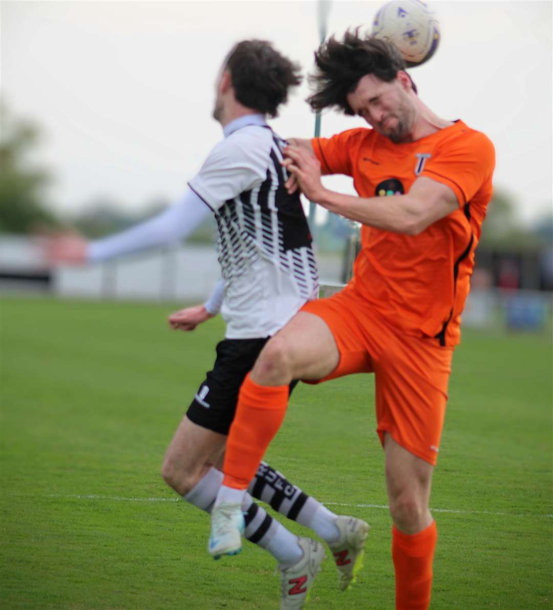 Action from Blackstones' win at Retford United. Photo: Darren Wiggins