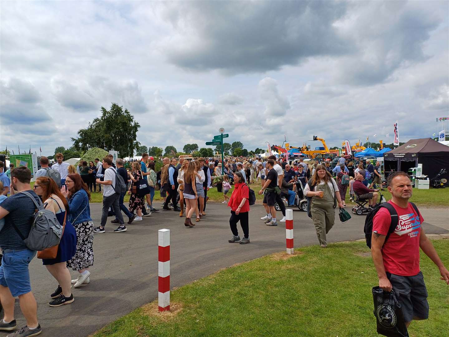 Crowds at the Lincolnshire Show. Photo: Daniel Jaines