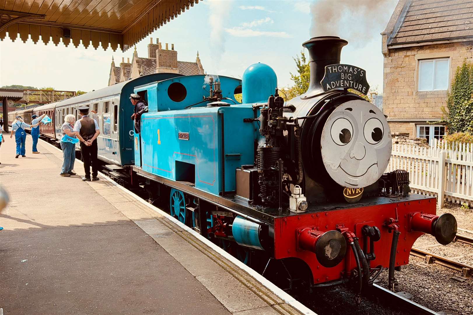 Thomas is a huge attraction for Nene Valley Railway
