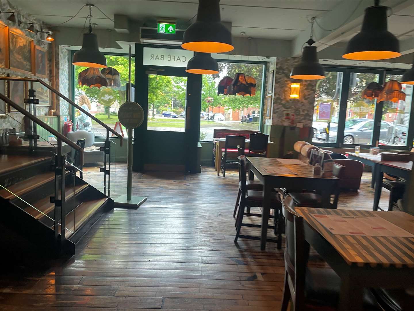 Inside Cinco Lounge