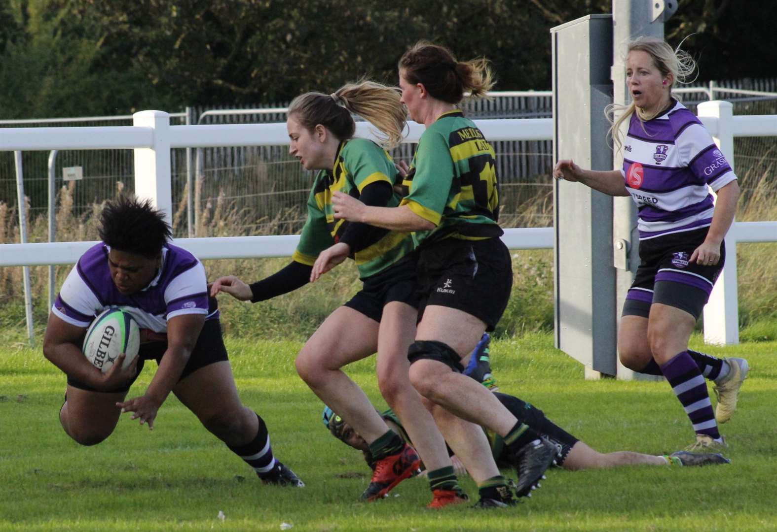 Action from Stamford’s win at Mellish. Photos: Darren Dolby