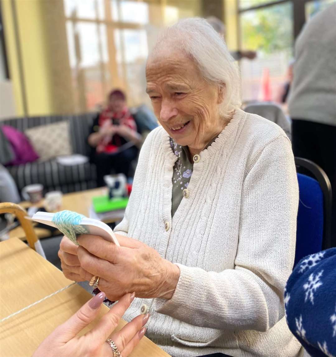 Residents at Newton House visited Place2bee. (53192789)
