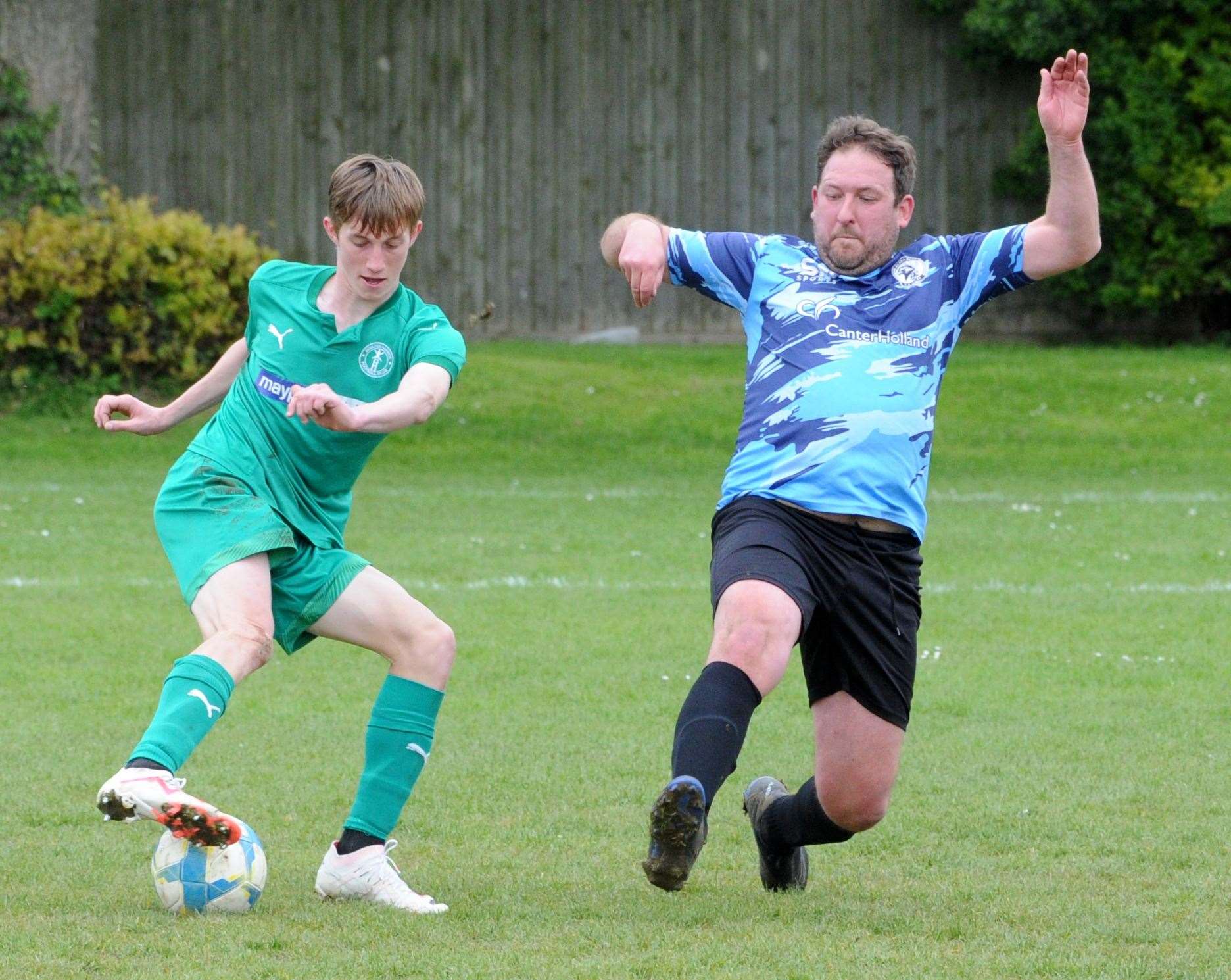 Moulton Harrox Reserves beat Elsea Park Eagles on Saturday. Photo: Chris Lowndes