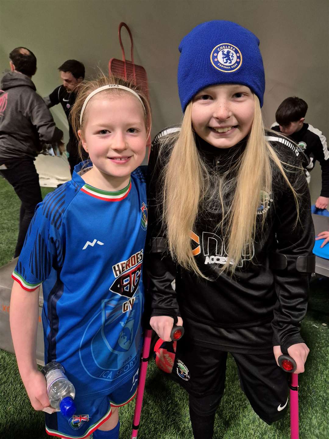 Annalise (left) and Millie
