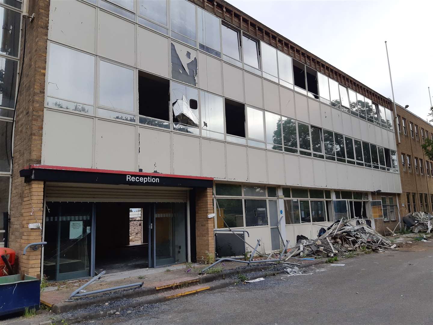The Cummins offices in Barnack Road will be removed (57923225)
