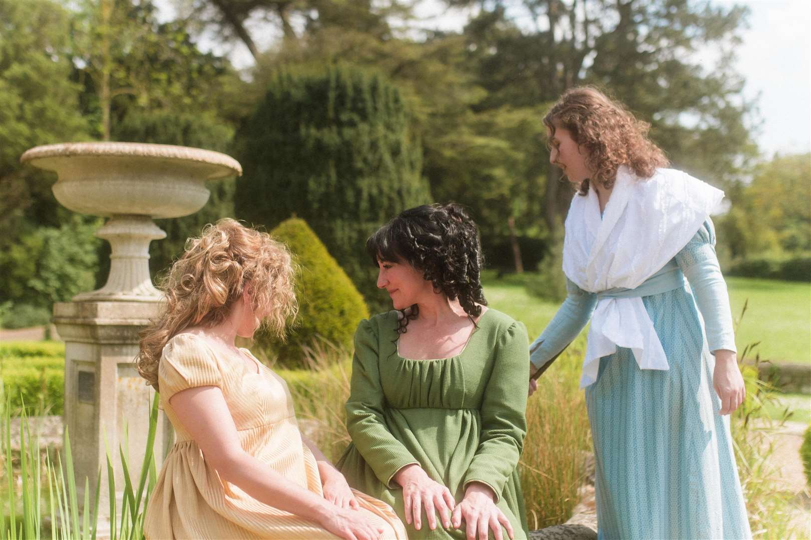 The Dashwood sisters in Sense and Sensibility. Photo: Ihsan Hamza