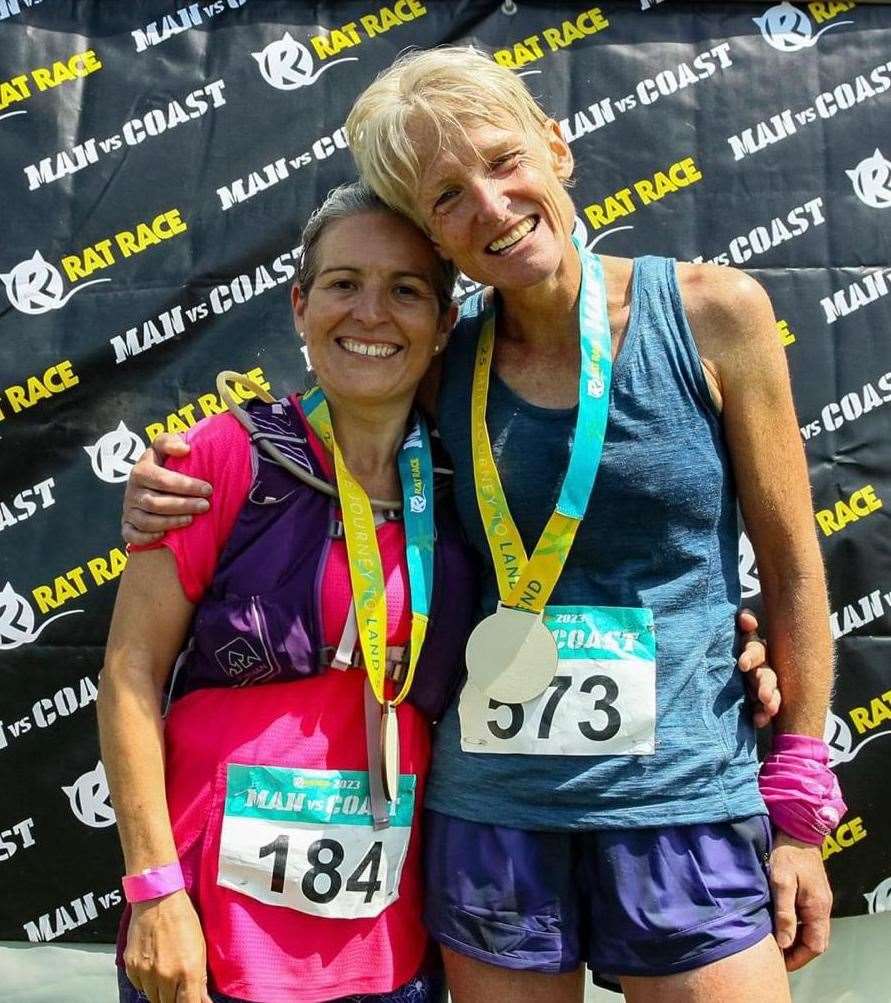 Helen Duncan and Saya Harvey