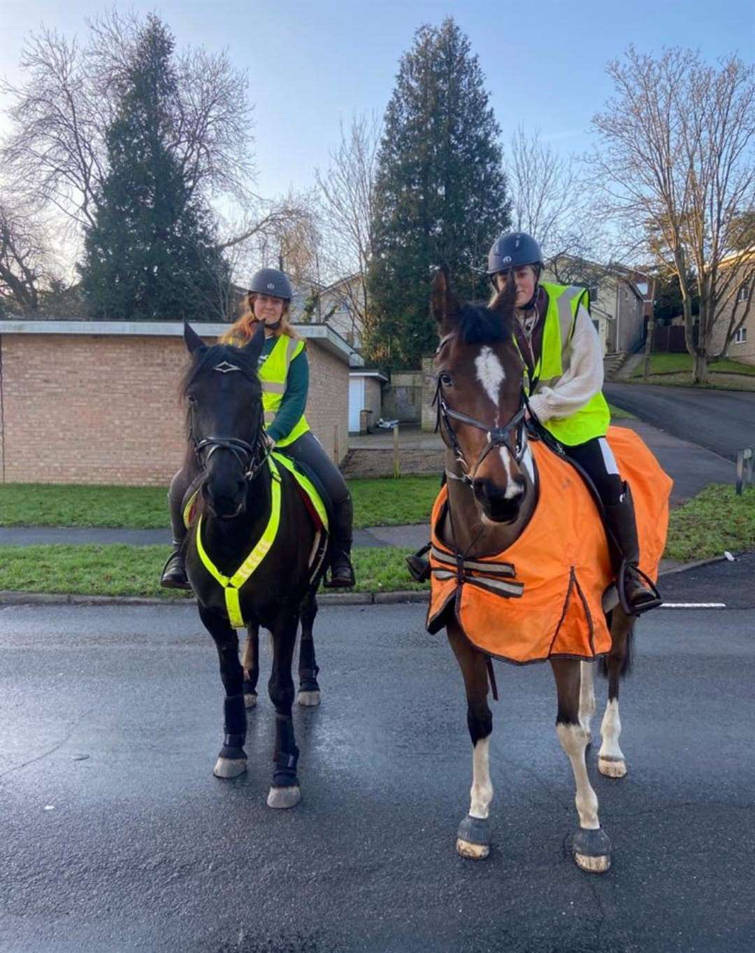 Riders will be dressed in hi-vis during the ride through Leadenham.