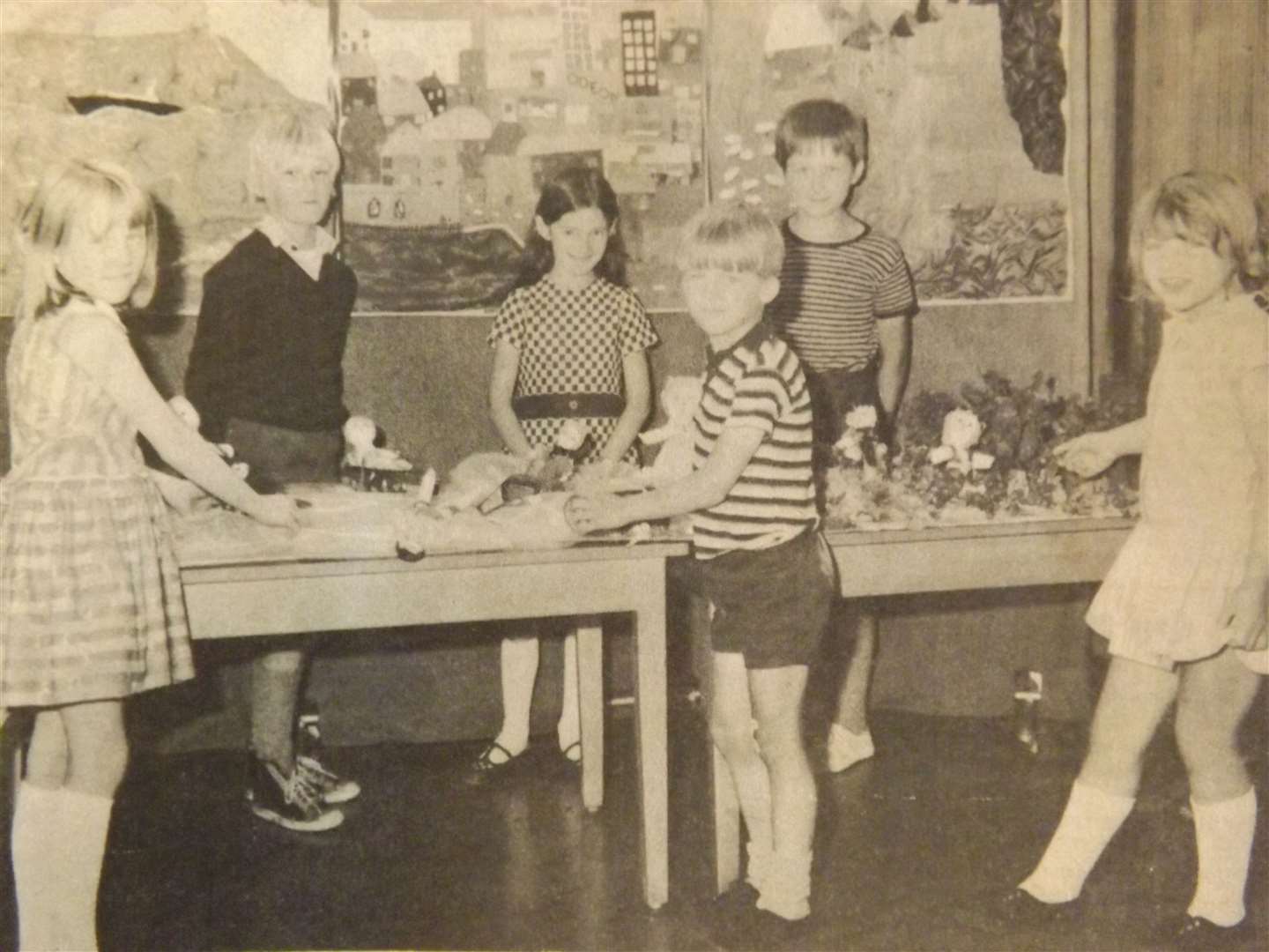 50 years ago: July 13, 1973 – Children from Cottesmore could make “quite a splash” at next week's East of England Show. Pictured (from left): Nichola Glenn, Jeffery Larke, Mandy Murray, Roger Trigg, David Dennison and Kay Allison, who helped with the model of Empingham reservoir and a collage.