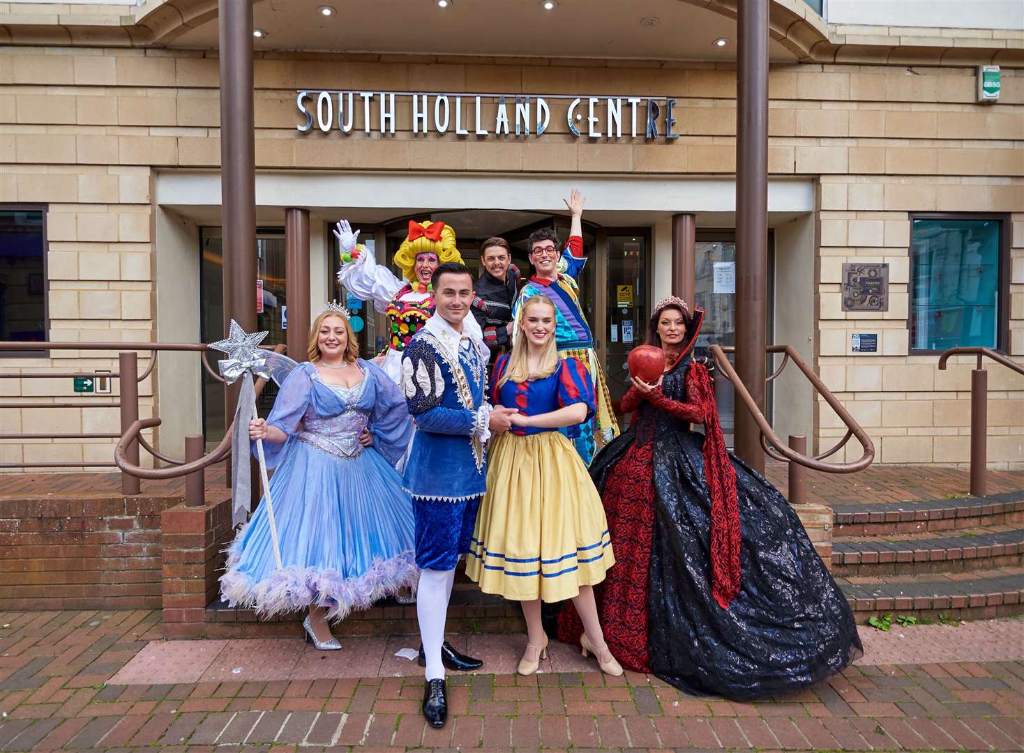 The cast of Snow White are thrilled to be back in Spalding