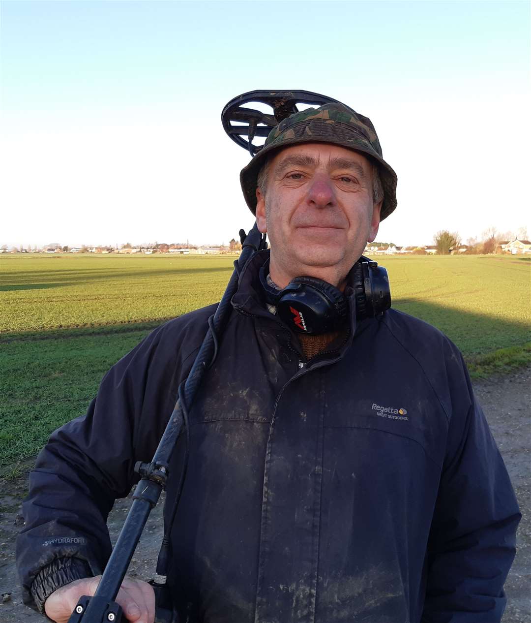 Martin Sewell, of Grimston, has been metal detecting in Latvia
