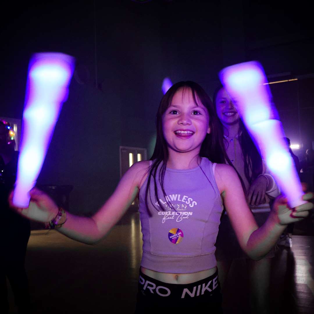 A happy raver! Photo: HB Creative Solutions