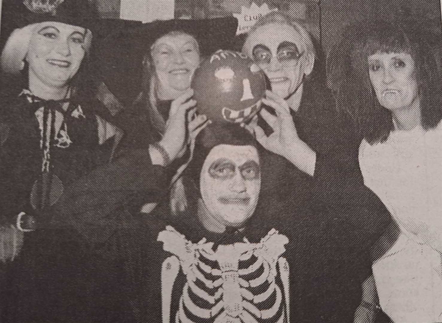 Spooky Halloween fun 25 years ago