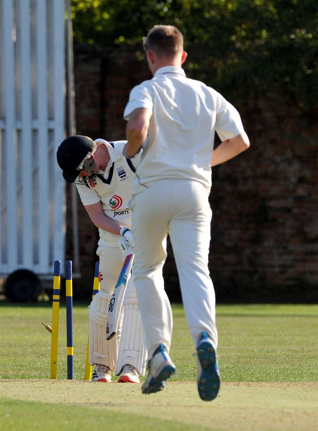 Action from Long Sutton's victory over Bourne 2nds. Photo: Chris Lowndes