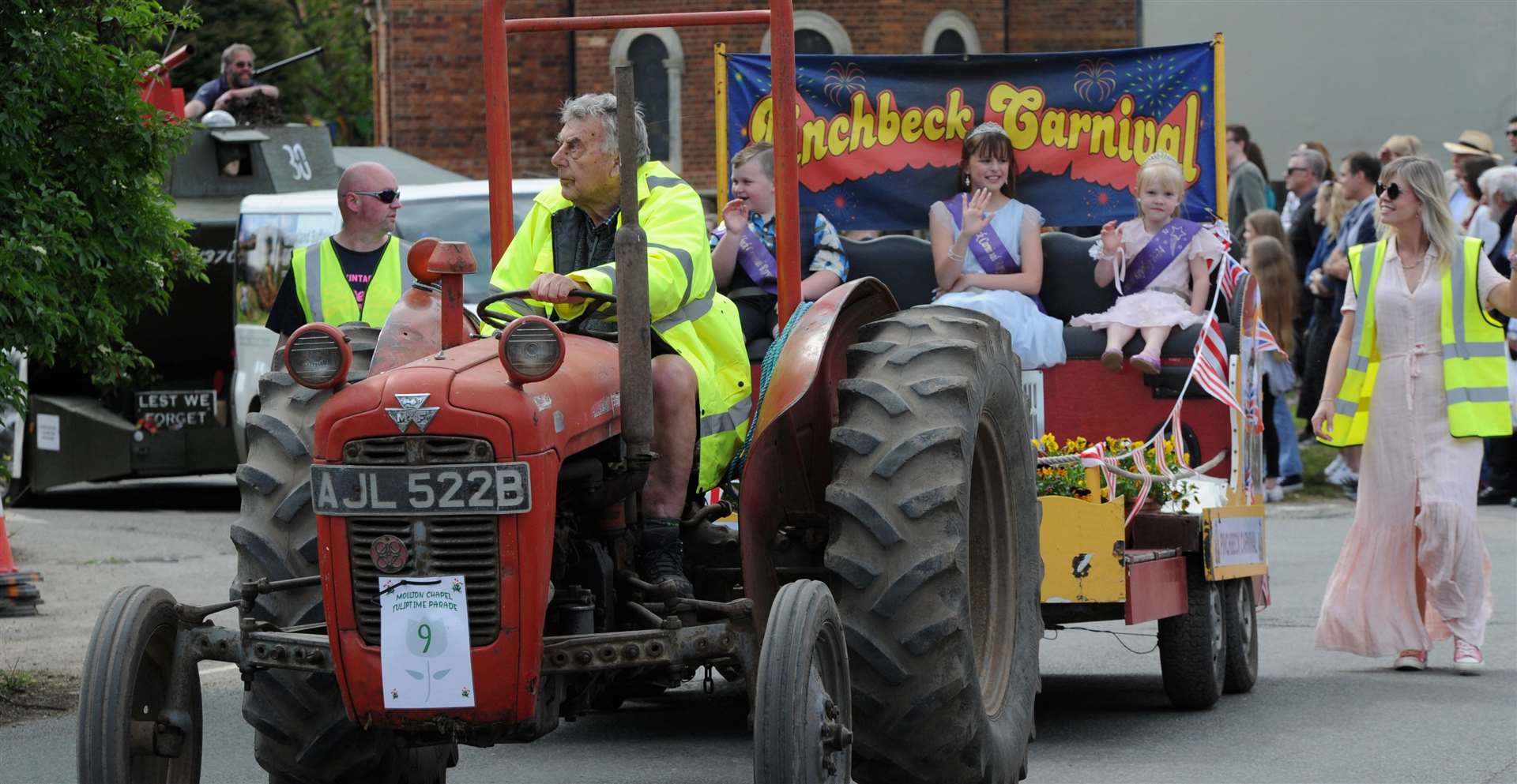 Pinchbeck Carnival showed up to the parade
