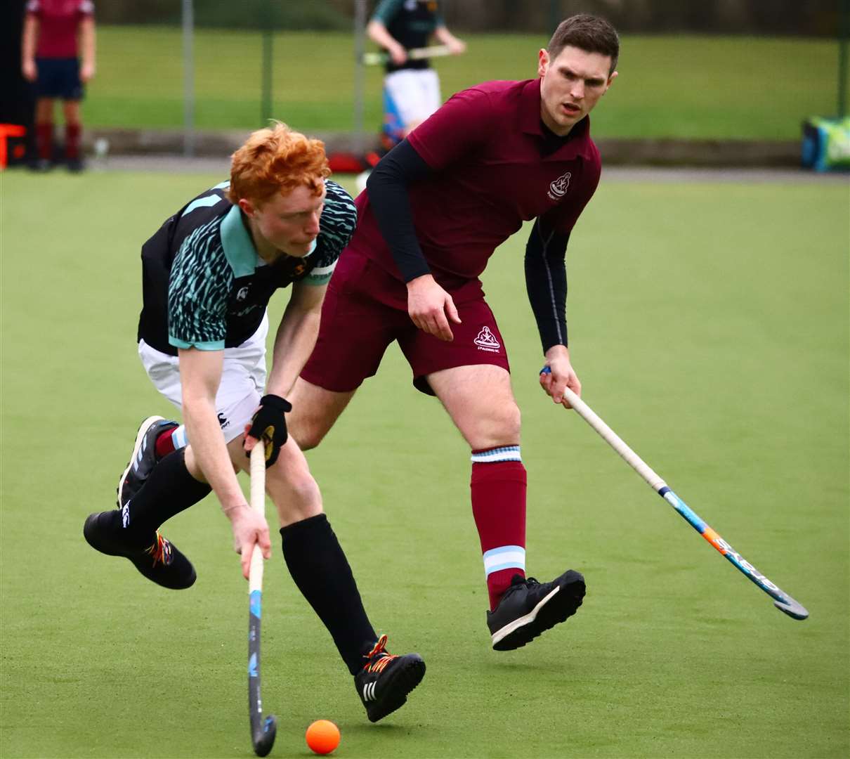 Spalding 2nds went down to a 2-0 home loss to second-placed Cambridge University 3rds. Photo: Nigel Cookson