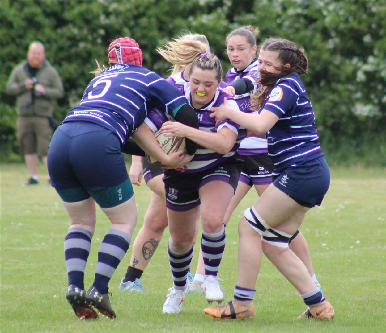 Stamford Women beat Boston in the Lincolnshire Cup final at Sleaford. Photo: Darren Dolby