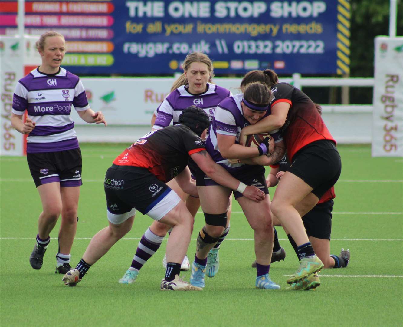Action from Stamford's cup final with Long Eaton. Photo: Darren Dolby