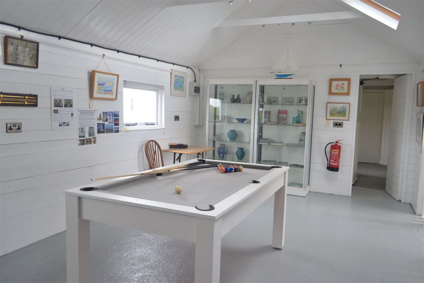 A games room in the lighthouse extension. Copyright Kate Chapman