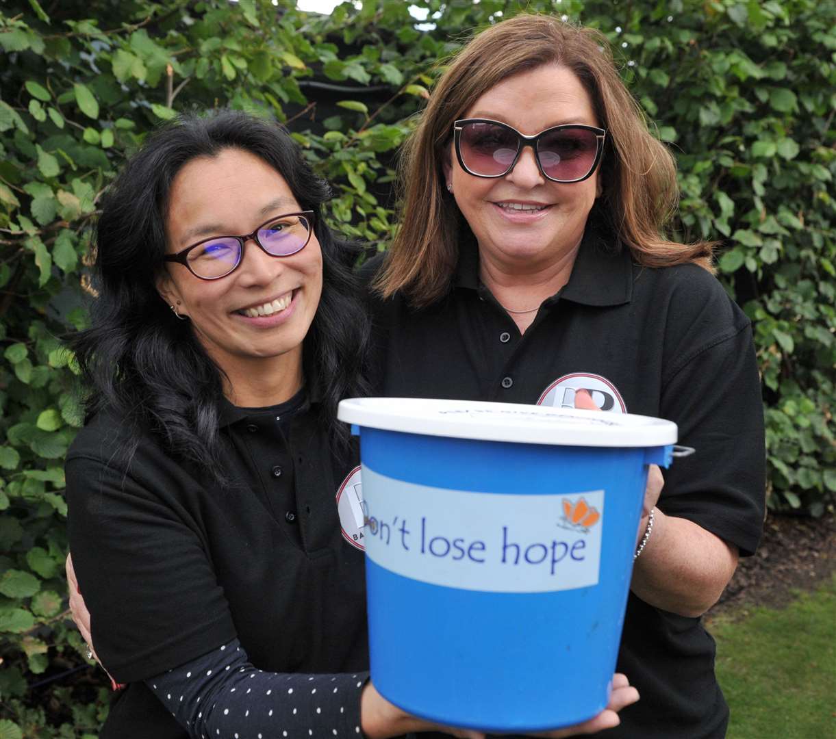 Organisers Christina Pitchford and Niamh Addy