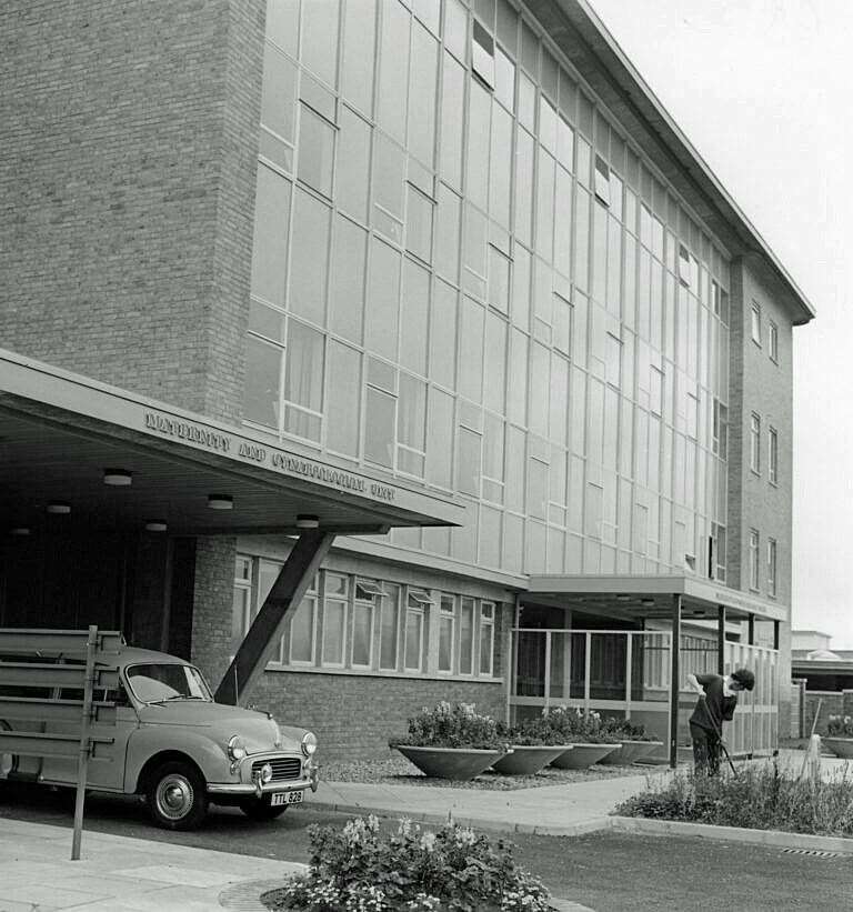 Grantham Hospital's stone was officially laid in 1874.
