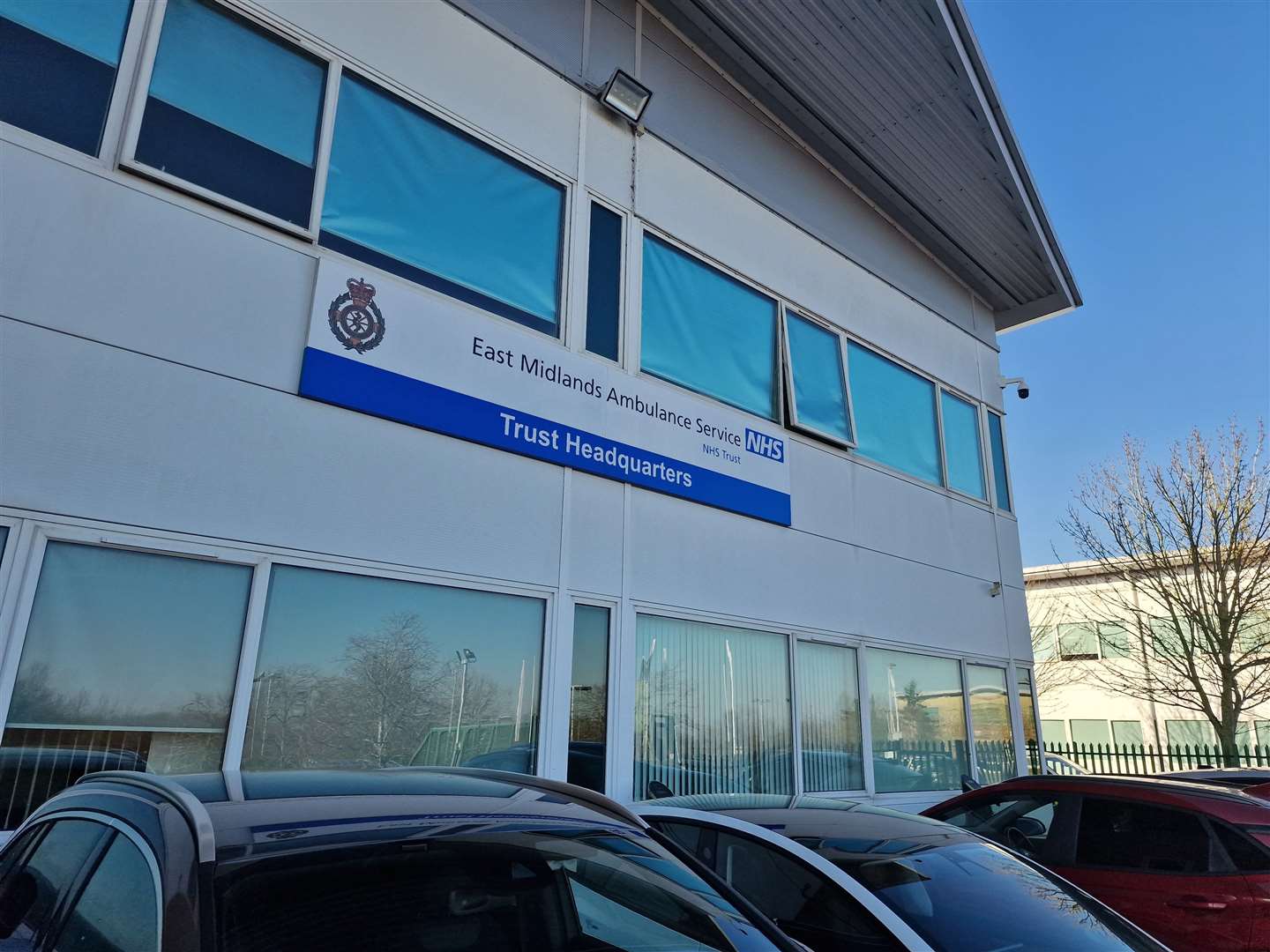 EMAS headquarters in Nottinghamshire