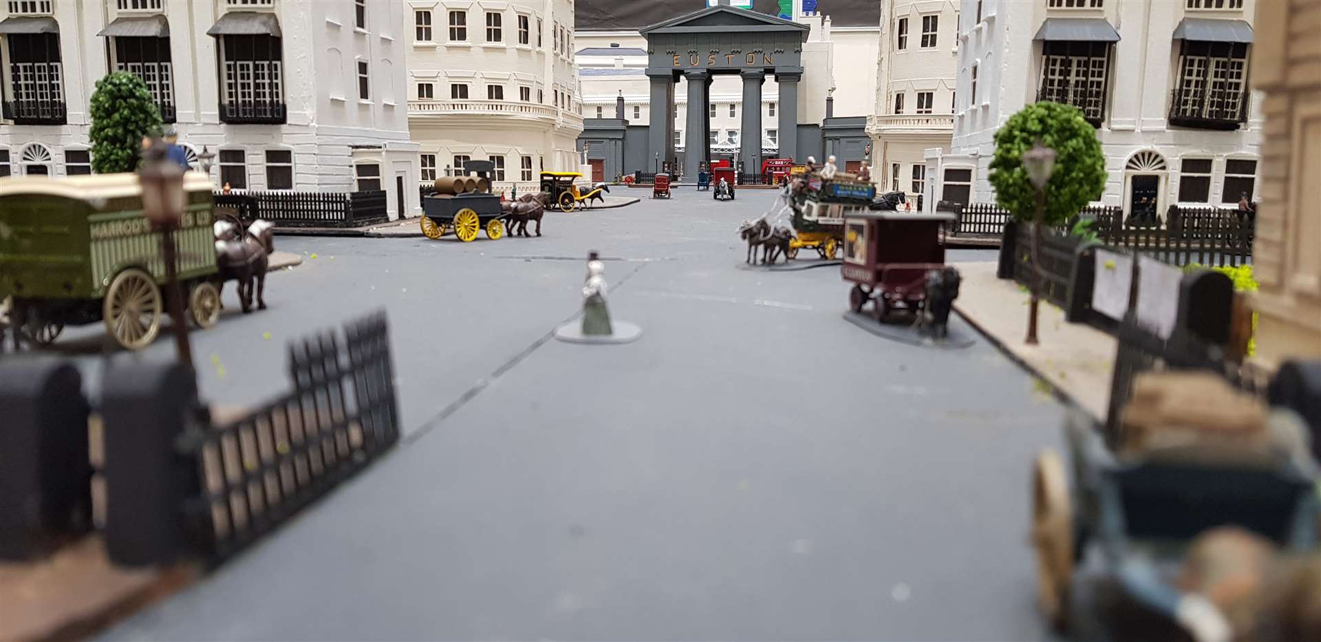 The approaches to Euston station - a 110sq ft layout which will be the subject of book four