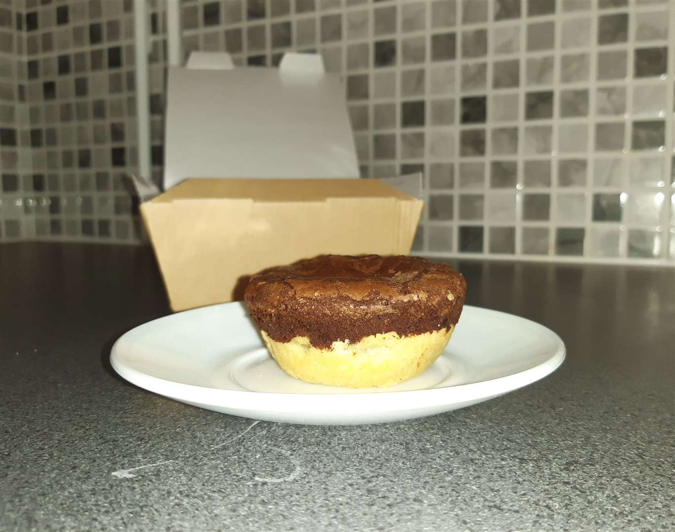 The Mince Pie Brownie, baked by Spalding's Ayscoughfee Hall Cafe