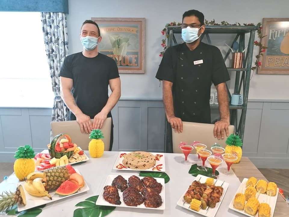 Staycation food for residents (49466172)