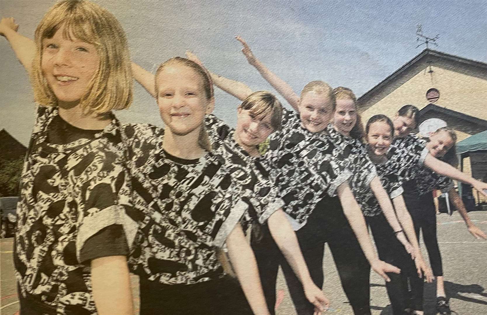 Inspire Dance Group, Year 6 pupils at Langtoft Primary School, performed at the fete 10 years ago.