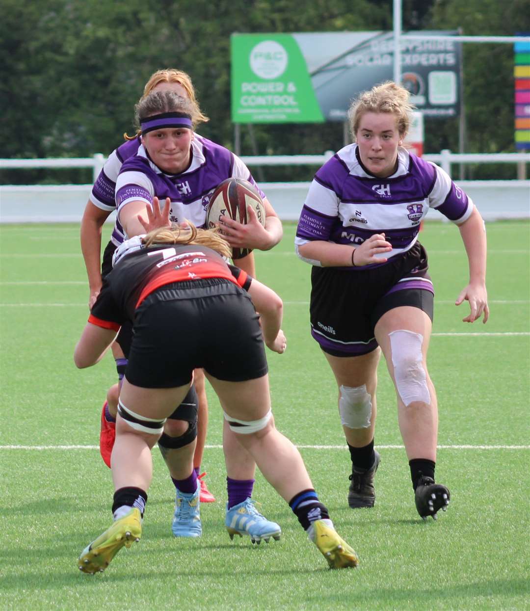 Action from Stamford's cup final with Long Eaton. Photo: Darren Dolby