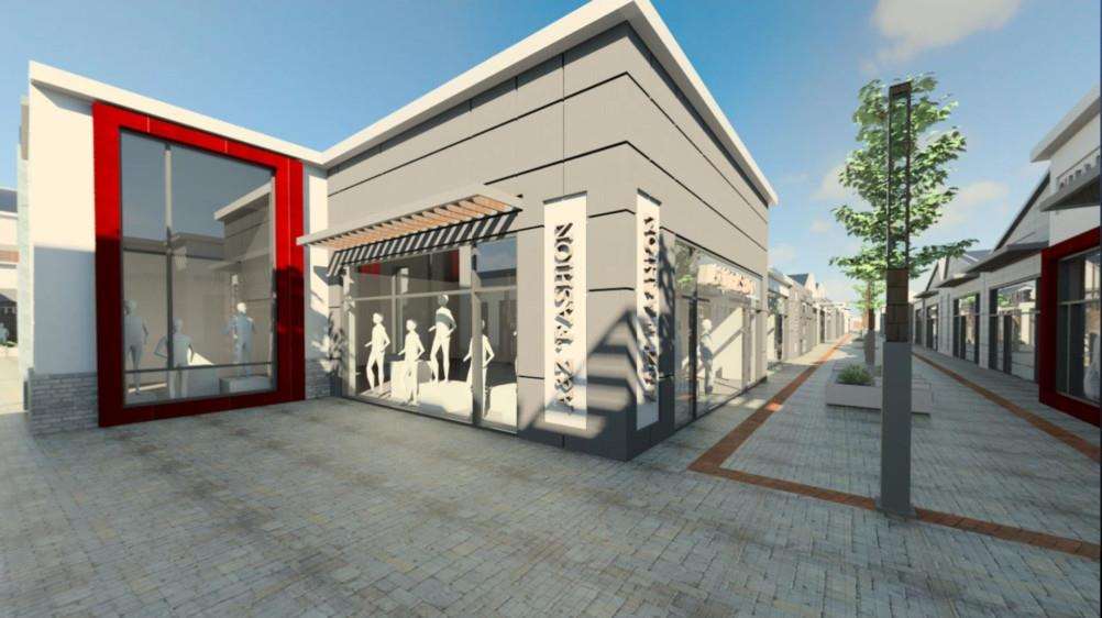 Downtown has submitted its plans for a �125 million designer outlet village on its Gonerby Moor site near Grantham.