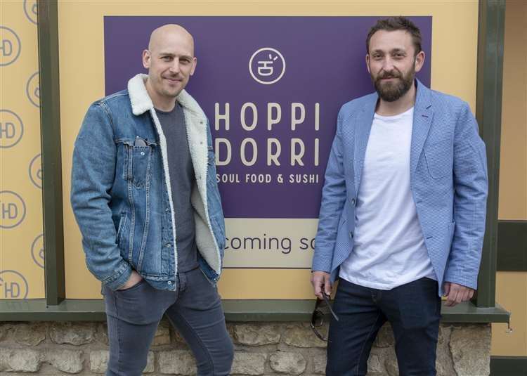 Owners Chris Riddle and Sam Letteri who will be opening Hoppi Dorri next week (13886127)