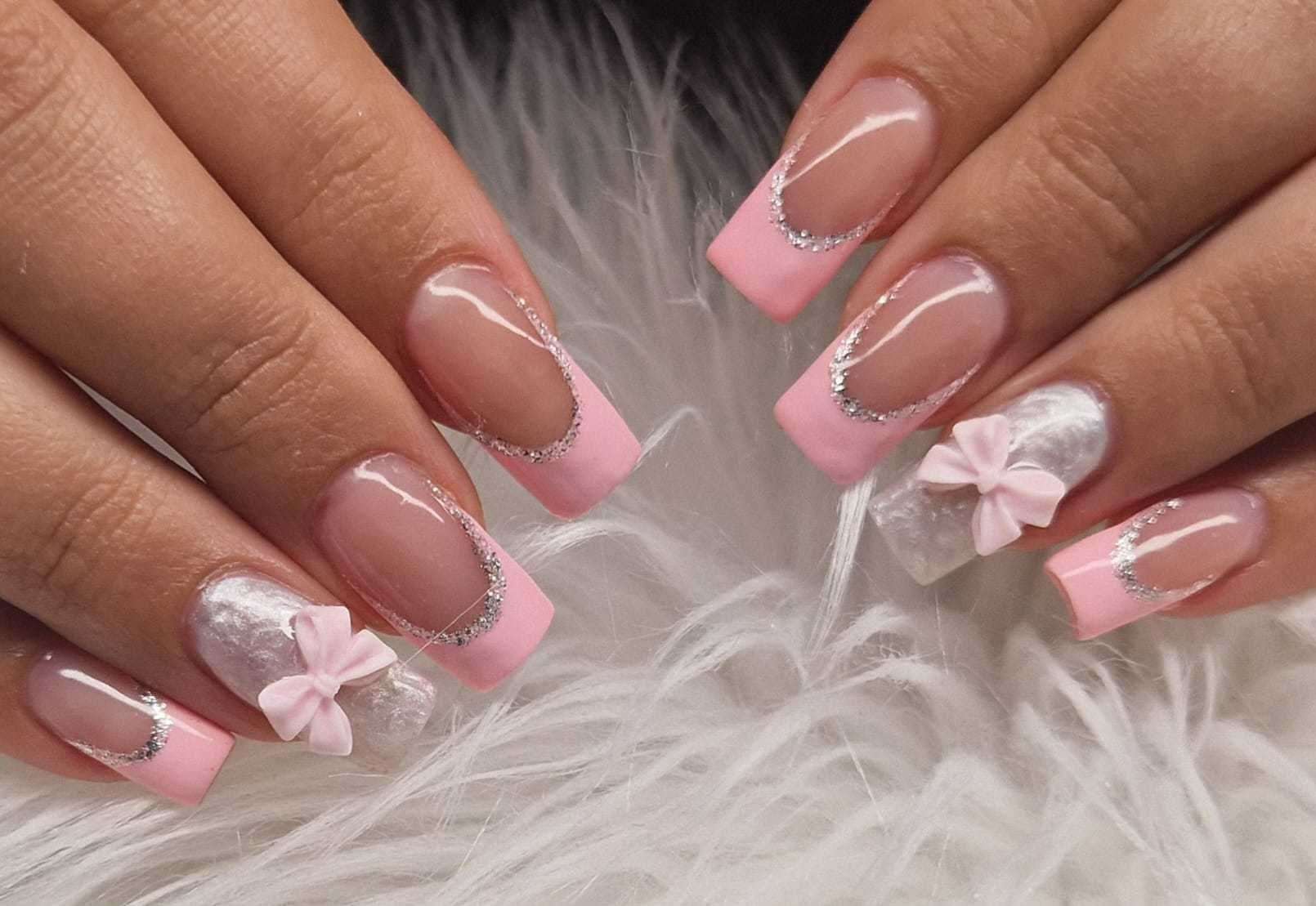 Pretty pink bows