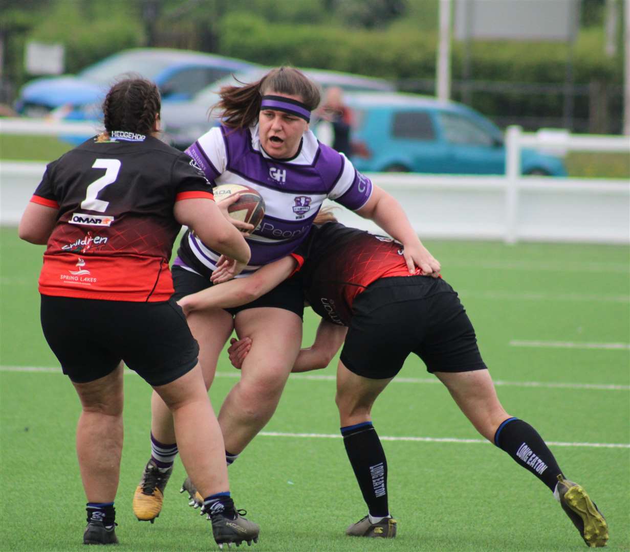 Action from Stamford's cup final with Long Eaton. Photo: Darren Dolby