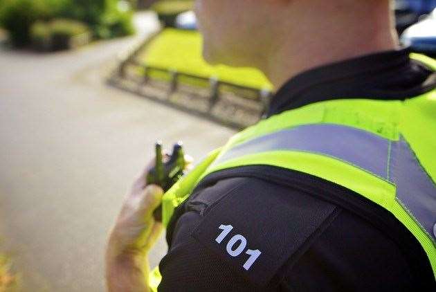 Police are investigating after a burglar demanded money inside someone’s home