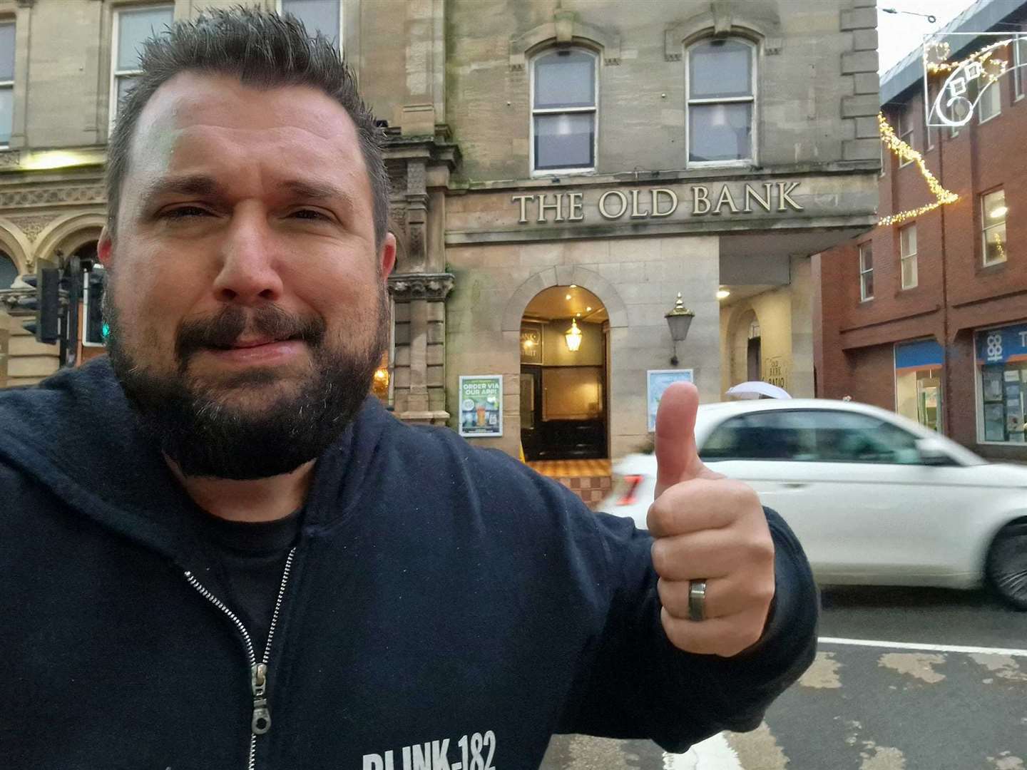 Dale at The Old Bank.