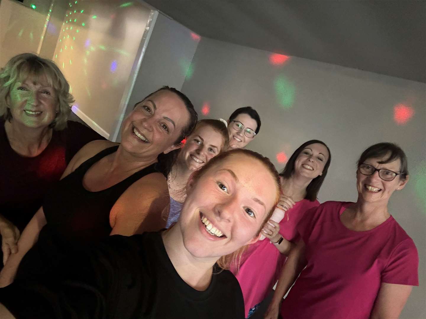 All smiles at the opening of Thrive Studio.