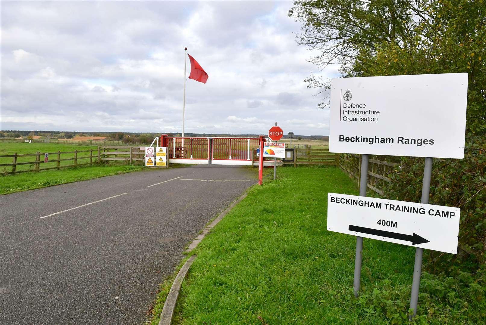 Beckingham Rangers training camp.