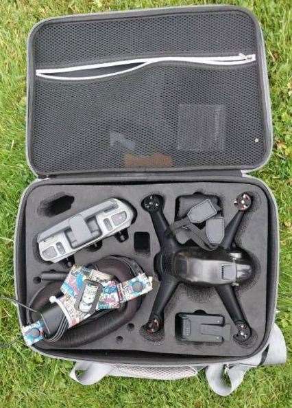 The drone used by Ling.
